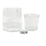 Vandflaske Home ESPRIT Gennemsigtig Krystal 240 ml 1 L #3