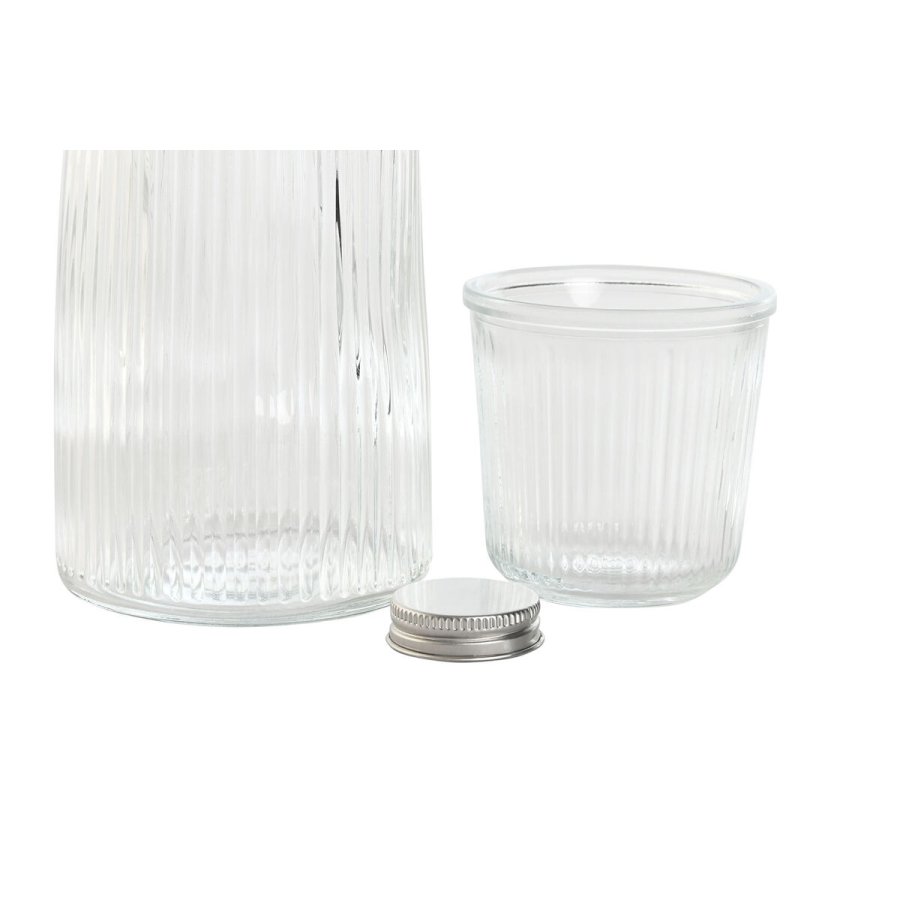 Vandflaske Home ESPRIT Gennemsigtig Krystal 240 ml 1 L #3