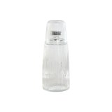 Vandflaske Home ESPRIT Gennemsigtig Krystal 240 ml 1 L #1