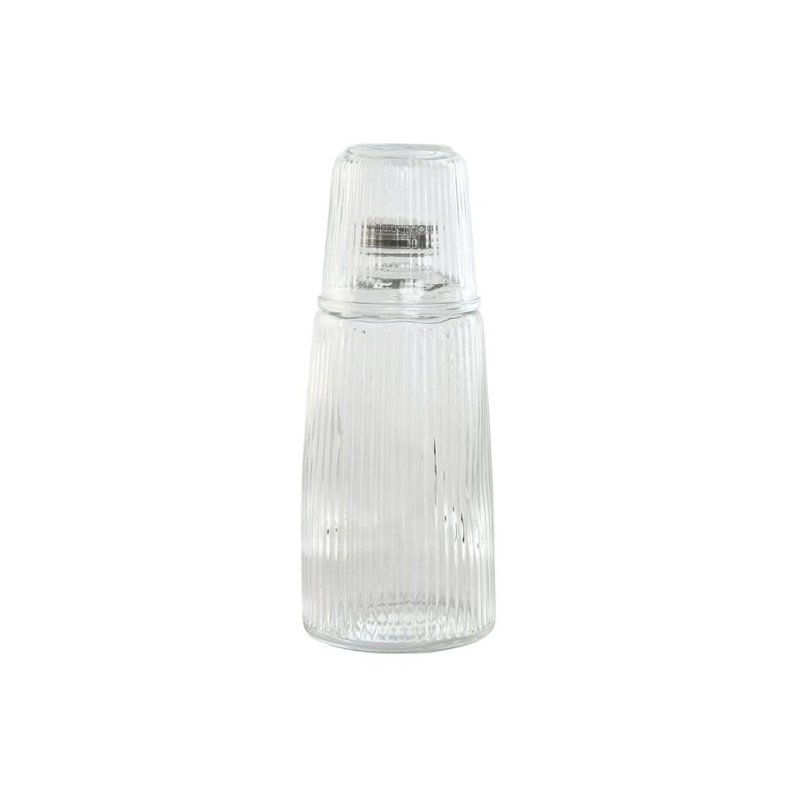Vandflaske Home ESPRIT Gennemsigtig Krystal 240 ml 1 L #1