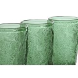 Glasst Home ESPRIT Grn Krystal Med relief 370 ml (6 enheder) #4