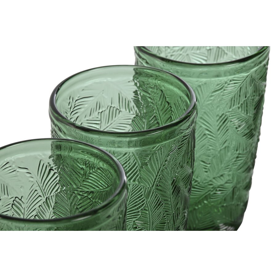Glasst Home ESPRIT Grn Krystal Med relief 370 ml (6 enheder) #7