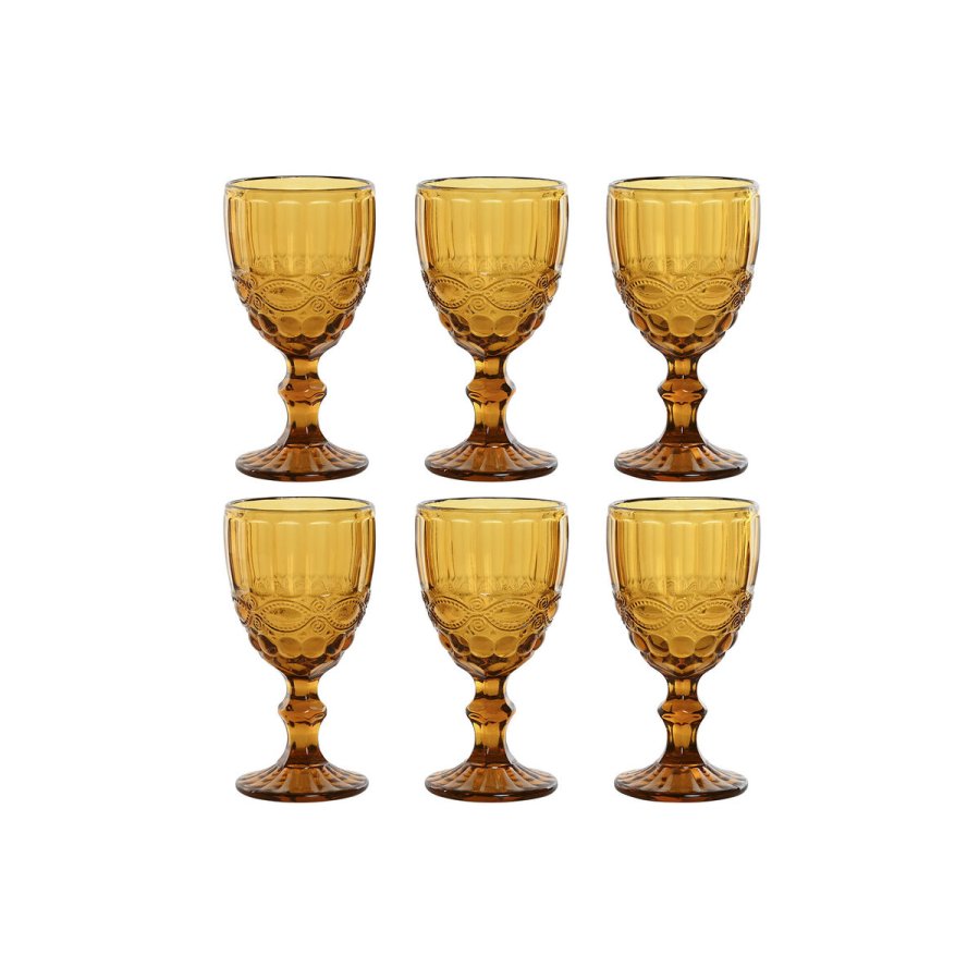 St med glas Home ESPRIT Rav Krystal 325 ml (6 enheder) #1