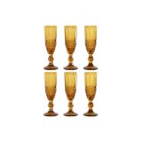 St med glas Home ESPRIT Rav Krystal 150 ml (6 enheder) #1