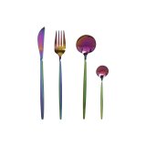 Bestik Home ESPRIT Rustfrit stl 3 x 1,5 x 13 cm 16 Dele #1