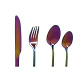 Bestik Home ESPRIT Rustfrit stl 1,8 x 0,3 x 23 cm 16 Dele #4