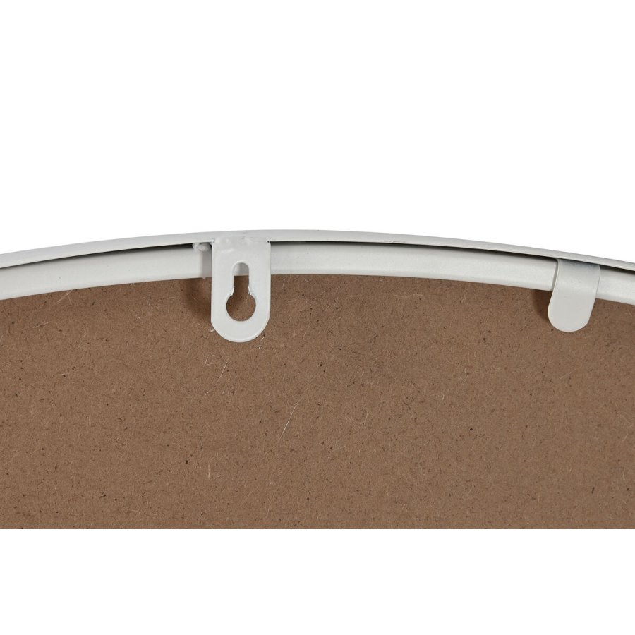 Vgspejl Home ESPRIT Hvid Metal Spejl Moderne 100 x 2 x 100 cm #13