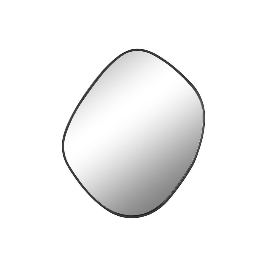 Vgspejl Home ESPRIT Sort Moderne 56 x 2,5 x 69,5 cm #1