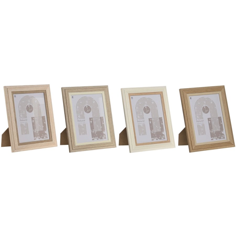 Fotoramme Home ESPRIT Krystal Tr MDF 18 x 2,8 x 23 cm (4 enheder) #1