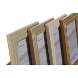 Fotoramme Home ESPRIT Multifarvet Krystal polystyren 19,2 x 1,6 x 24,2 cm (4 enheder) #5