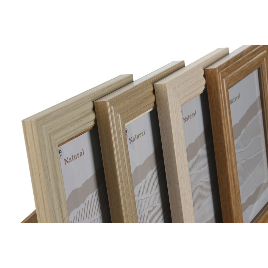 Fotoramme Home ESPRIT Multifarvet Krystal polystyren 19,2 x 1,6 x 24,2 cm (4 enheder) #5