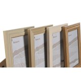 Fotoramme Home ESPRIT Multifarvet Krystal polystyren 21,2 x 1,6 x 26,2 cm (4 enheder) #5