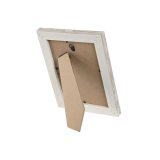 Fotoramme Home ESPRIT Hvid Natur Aluminium Krystal polystyren Scandi 16 x 2 x 22 cm (2 enheder) #9