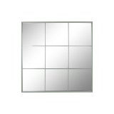 Vgspejl Home ESPRIT Grn Vindue Scandi 90 x 2 x 90 cm #1