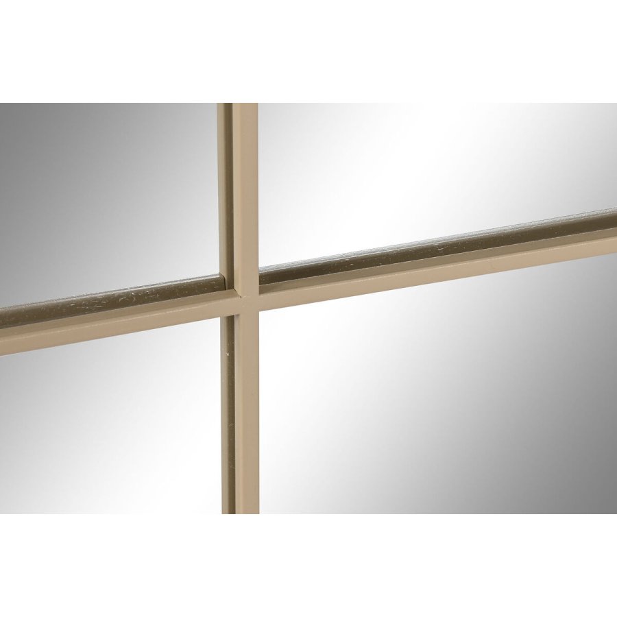 Vgspejl Home ESPRIT Beige Vindue Scandi 90 x 2 x 90 cm #9
