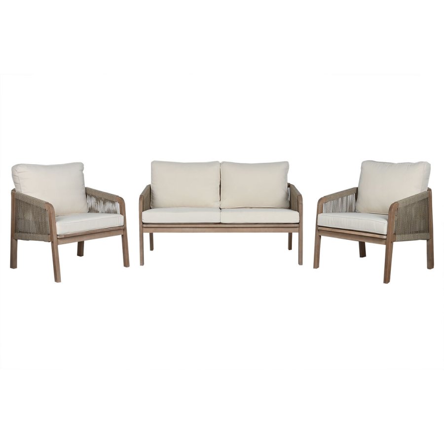 Have mbler Home ESPRIT Brun 138 x 79 x 83 cm 138 x 79 x 65 cm (4 Dele) #6