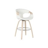 Taburet Home ESPRIT Hvid Tr 55,5 x 52,5 x 92,5 cm #1