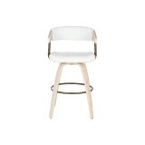 Taburet Home ESPRIT Hvid Tr 51,5 x 47,5 x 94,5 cm #5