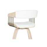 Taburet Home ESPRIT Hvid Tr 51,5 x 47,5 x 94,5 cm #13