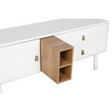 mbler Home ESPRIT Hvid Natur polypropylen Tr MDF 140 x 40 x 55 cm #6