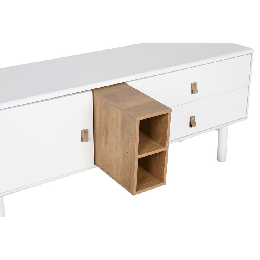 mbler Home ESPRIT Hvid Natur polypropylen Tr MDF 140 x 40 x 55 cm #6