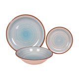Madlavningsst Home ESPRIT Bl Grn Multifarvet Pink Rav Stentj 26,5 x 26,5 x 3 cm 27,5 x 27,5 x 3 cm 18 Dele #10