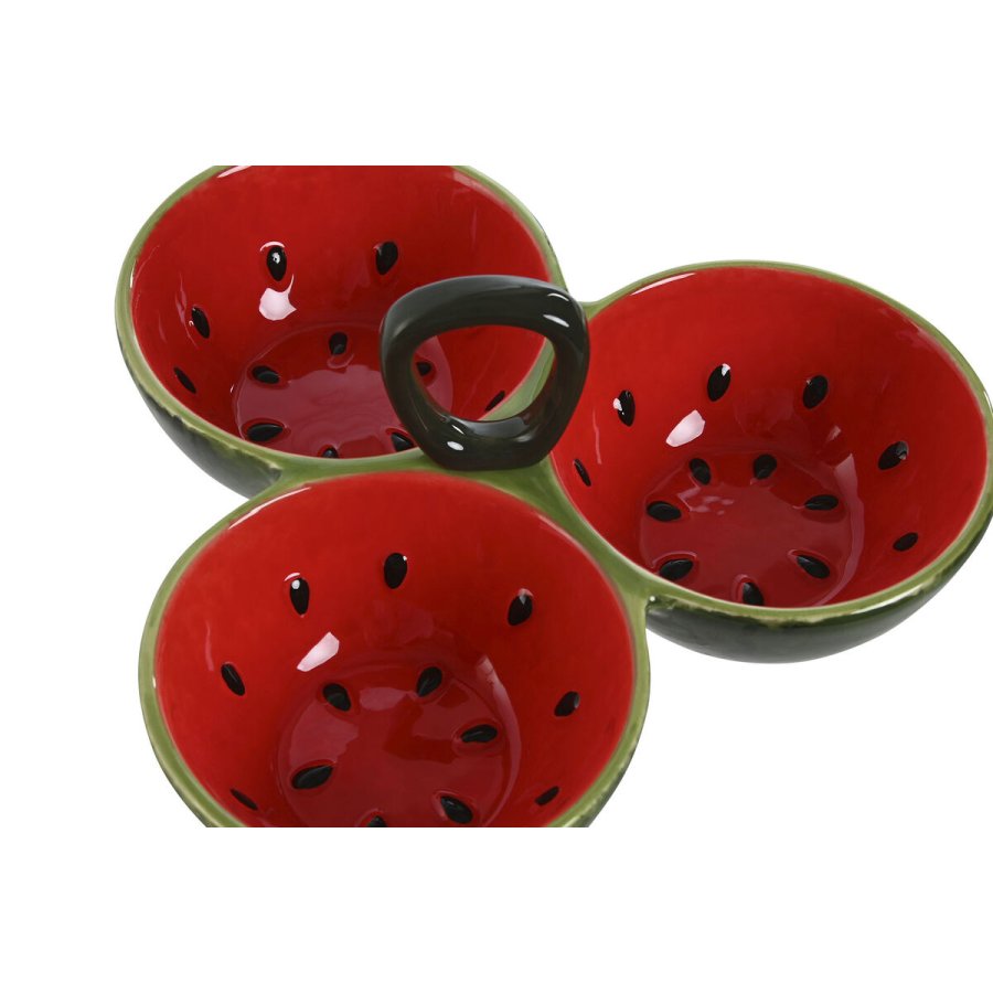 Snackskl Home ESPRIT Rd Grn Stentj Vandmelon 23 x 22 x 10,5 cm #4