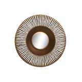 Vgspejl Home ESPRIT Kobber 50 x 6,5 x 50 cm #1