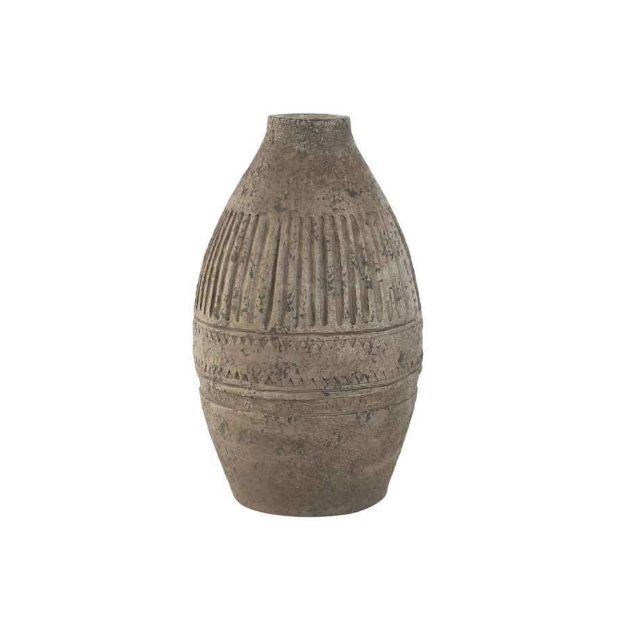 Vase Home ESPRIT Beige Magnesium 28 x 28 x 48 cm #1