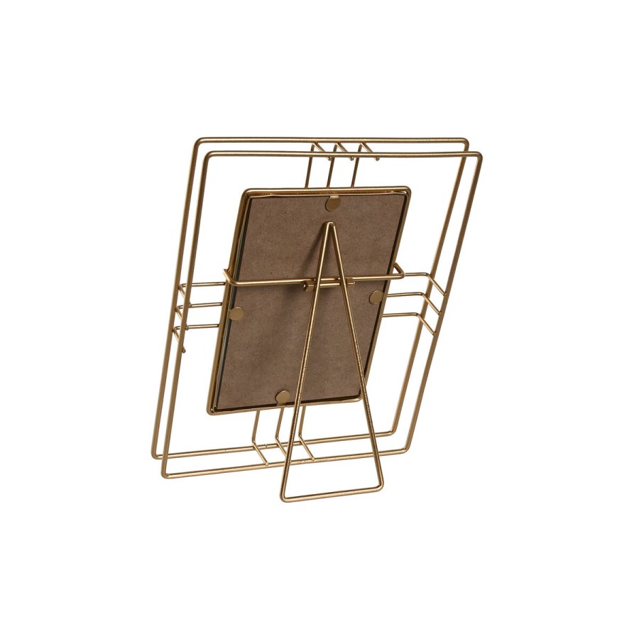 Fotoramme Home ESPRIT Gylden Metal Krystal 17,5 x 2,5 x 22,5 cm (12 enheder) #9