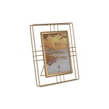 Fotoramme Home ESPRIT Gylden Metal Krystal 18,5 x 2,5 x 23,5 cm (12 enheder) #1