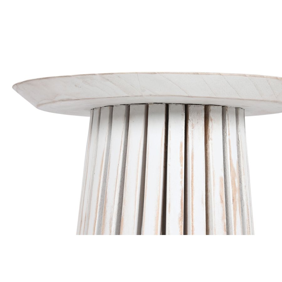 Lille serveringsbord Home ESPRIT Hvid Cedertr 40 x 40 x 60 cm #2