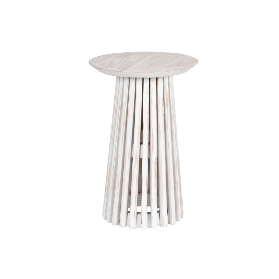 Lille serveringsbord Home ESPRIT Hvid Cedertr 40 x 40 x 60 cm #1