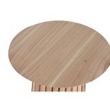 Lille serveringsbord Home ESPRIT Natur Cedertr 40 x 40 x 60 cm #2