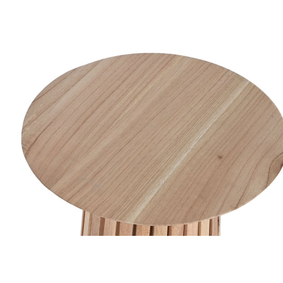 Lille serveringsbord Home ESPRIT Natur Cedertr 40 x 40 x 60 cm #2