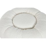 Fodsttte Home ESPRIT Hvid Polyester Metal 65 x 65 x 35 cm #2
