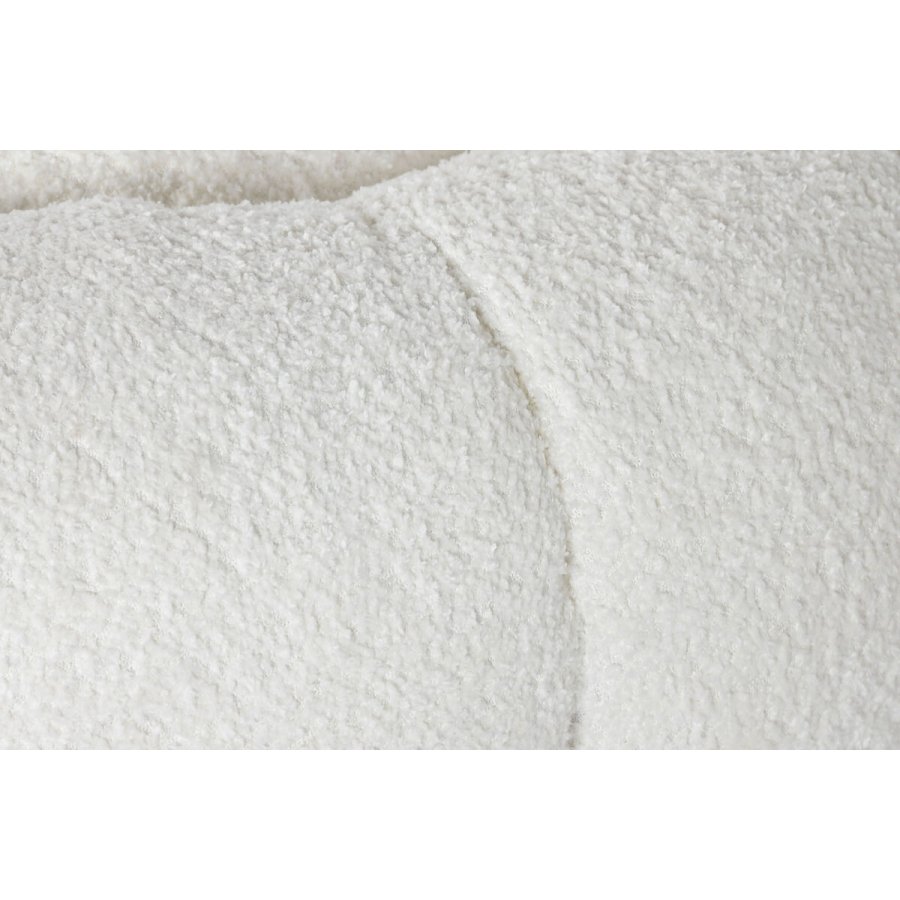Fodsttte Home ESPRIT Hvid Polyester Metal 65 x 65 x 35 cm #3