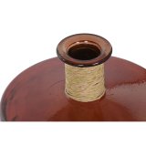 Vase Home ESPRIT Brun Tov Hrdet glas 35 x 35 x 45 cm #2