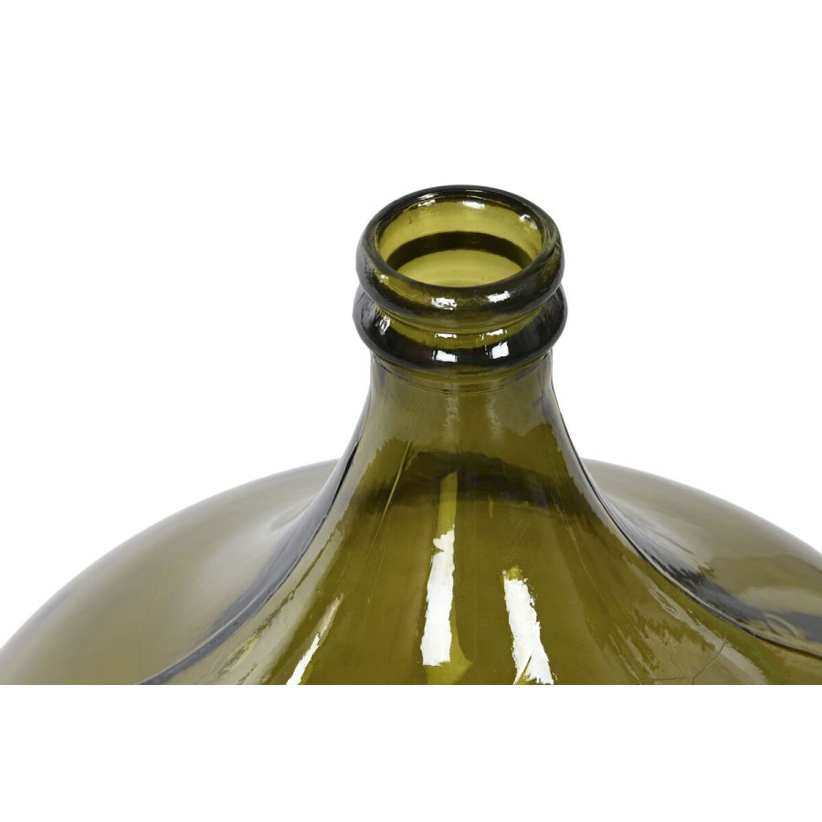 Vase Home ESPRIT Grn Hrdet glas 36 x 36 x 56 cm #2
