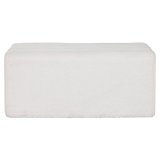 Stol Home ESPRIT Hvid Polyester Tr MDF 100 x 45 x 43 cm #4