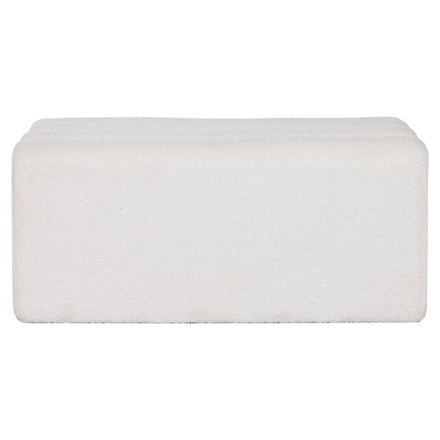 Stol Home ESPRIT Hvid Polyester Tr MDF 100 x 45 x 43 cm #4