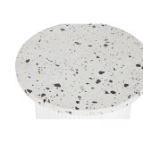 Sofabord Home ESPRIT Hvid Tr MDF Terrasser 40 x 40 x 37,5 cm #2