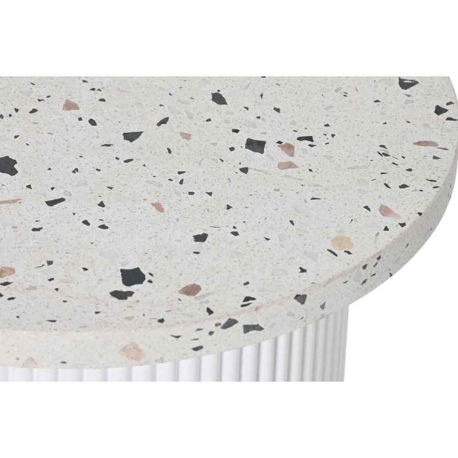 Sofabord Home ESPRIT Hvid Tr MDF Terrasser 40 x 40 x 37,5 cm #3