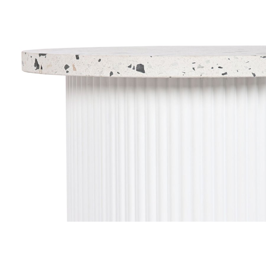 Sofabord Home ESPRIT Hvid Tr MDF Terrasser 40 x 40 x 37,5 cm #4