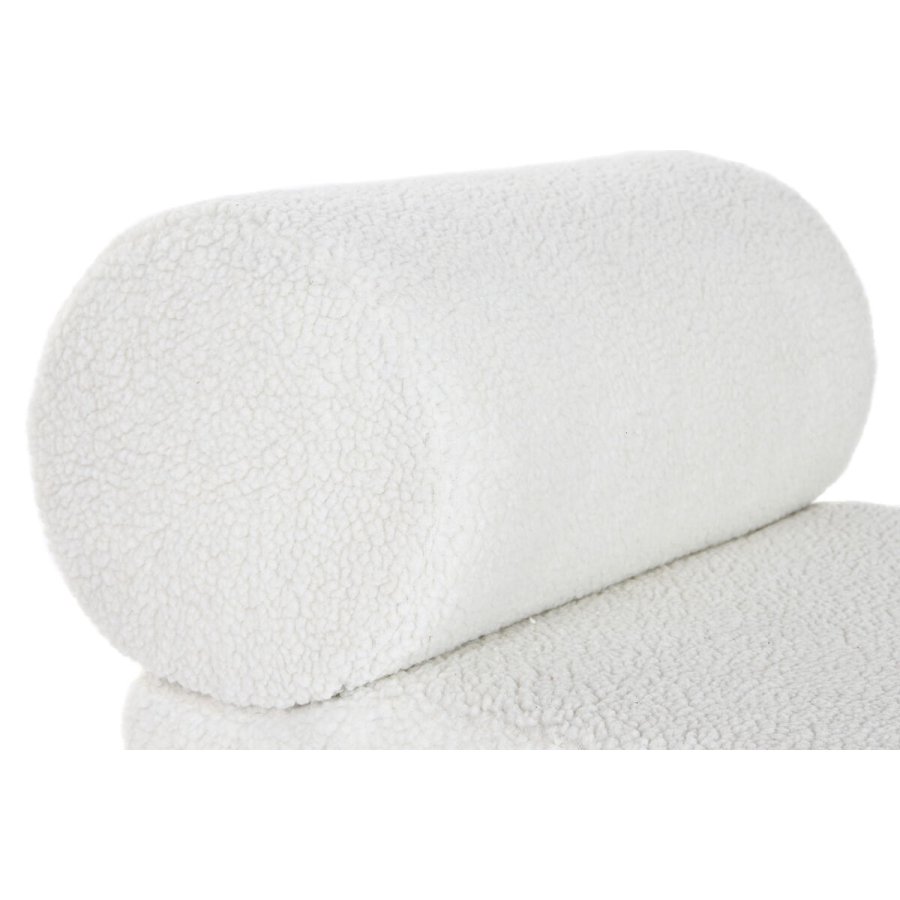 Stol Home ESPRIT Hvid Polyester Tr MDF 48 x 69 x 63 cm #3