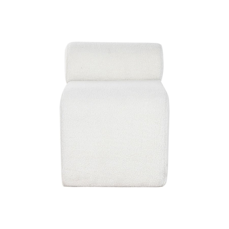 Stol Home ESPRIT Hvid Polyester Tr MDF 48 x 69 x 63 cm #5