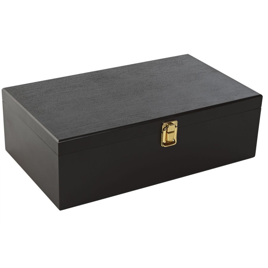St med Vintilbehr Home ESPRIT Mrkebrun Tr MDF 36 x 21 x 12 cm #10