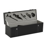 St med Vintilbehr Home ESPRIT Sort Gr Lder 36 x 11 x 12 cm #1