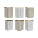 Blik Home ESPRIT Beige Gr (2 enheder) (6 enheder) #1