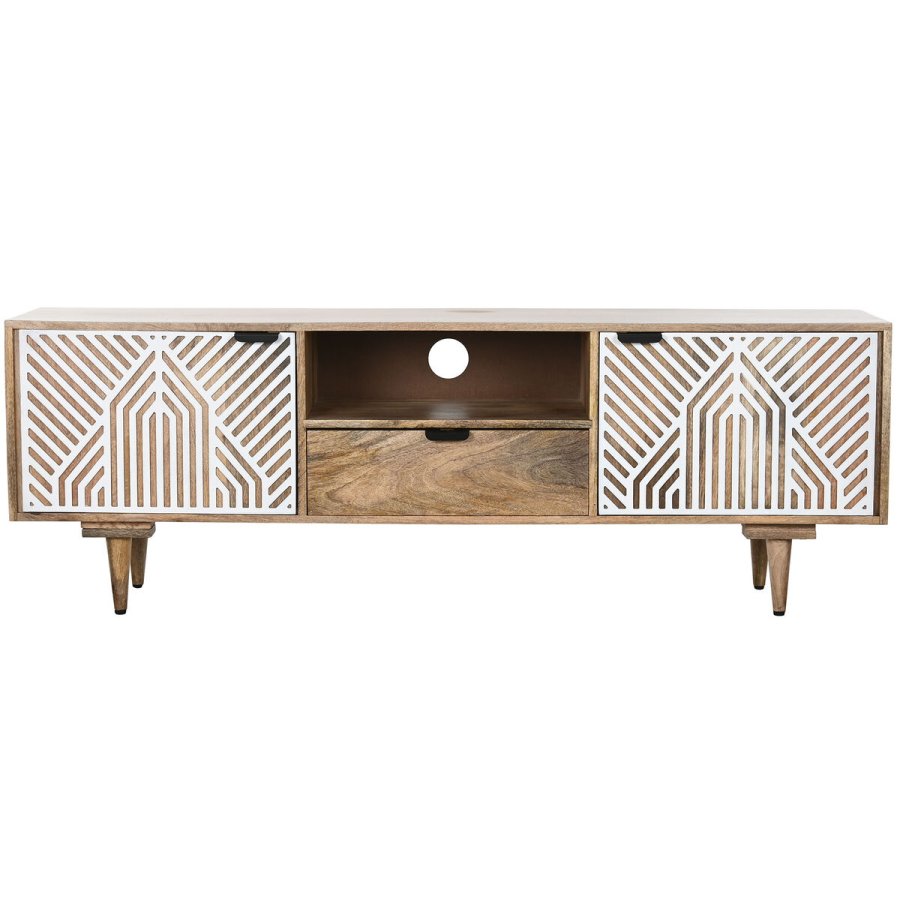 mbler Home ESPRIT Hvid Mangotr 160 x 41 x 55 cm #1